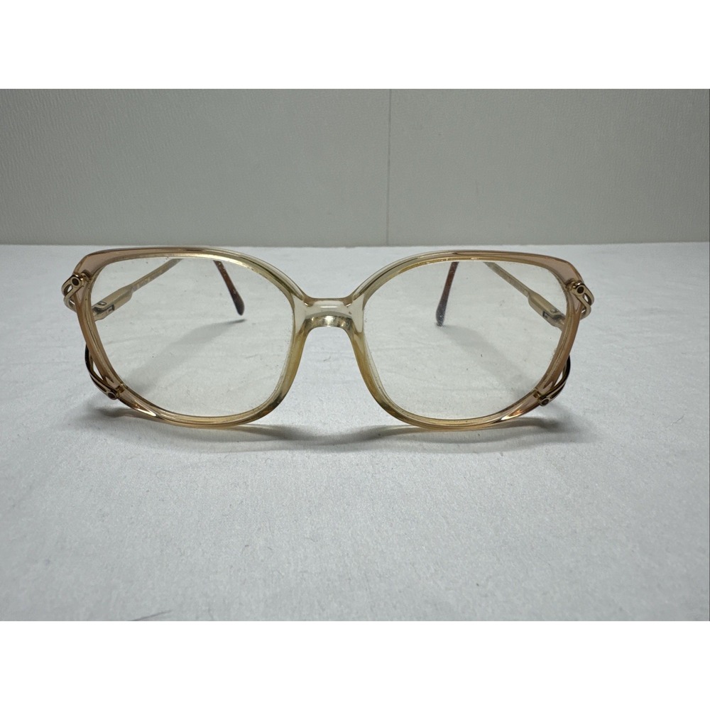 Berdel Sferoflex Maureen Eyeglasses Frame Women's Light Brown Full Rim Italy Vtg